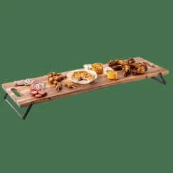 Plats À Servir^CASA ACACIA LUX Planche à Servir Noir, Naturel