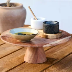 Tables À Manger^CASA ACACIA Pieds De Table X Set De 2 Naturel