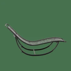 Chaises Longues^CASA ACAPULCO Chaise Longue Basculante Noir