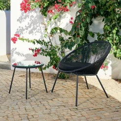 Fauteuils De Jardin^CASA ACAPULCO Chaise Lounge Set De 2 Sable