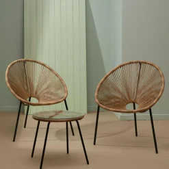 Salon De Jardin^CASA ACAPULCO Salon De Jardin Natural