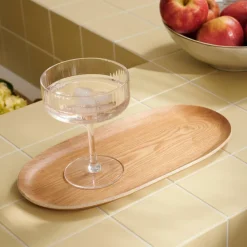 Plateaux^CASA ASH OVAL Plateau Naturel