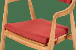 Coussins De Jardin^CASA AUGUST Coussin D'assise Rouge