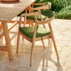 Coussins De Jardin^CASA AUGUST Coussin Dossier Vert