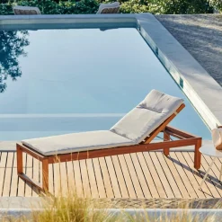 Coussins De Jardin^CASA AZUR Coussin De Jardin Chaise Longue Sable