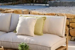 Salon De Jardin^CASA BAMBOLETTE Banc Lounge Aspect Bambou