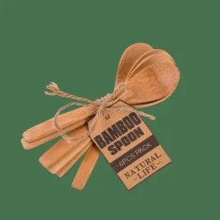 Ménagères^CASA BAMBOO Cuillères Set De 6 Naturel