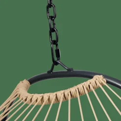 Chaises Suspendues^CASA BAZAI Chaise Suspendue Avec Support Noir