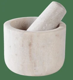 Aide Cuisine^CASA BEIGE GRANITE Mortier Avec Pilon Beige