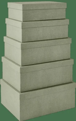 Boîtes De Rangement^CASA BIGSO Boîte De Rangement M Menthe