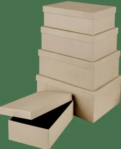 Boîtes De Rangement^CASA BIGSO Boîte De Rangement M Naturel