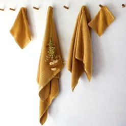 Serviettes D'Hôtes^CASA BIO SOFT Serviette D'hôte Jaune