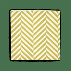 Serviettes^CASA CHEVRON Set De 20 Serviettes Vert