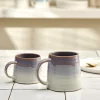 Mugs^CASA CORA Mug Vert, Mauve