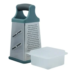 Aide Cuisine^CASA CUISINO Râpe Tour Avec Récipient Vert