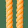 Bougies^CASA CURL Bougies Set De 2 Ocre
