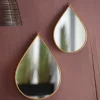Miroirs^CASA DROP Miroir Doré