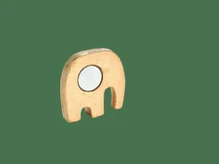 Aimants^CASA ELLY Aimant Éléphant Doré