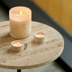 Bougies Parfumées|Bougies^CASA ESCAPE WORLD GOA Bougie Parfumée Dans Un Verre Blanc, Vieux Rose