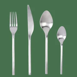 Ménagères^CASA ETNA SATIN Couverts 16 Pièces Argent