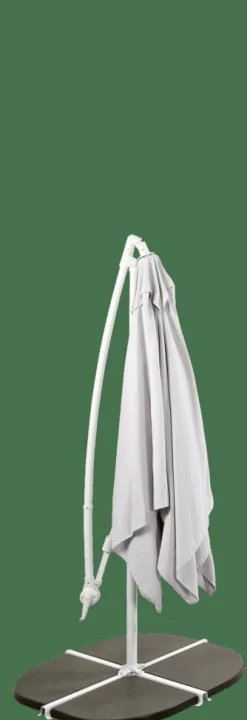 Parasols^CASA FIJI Parasol Déporté Sans Pied De Parasol Gris Clair