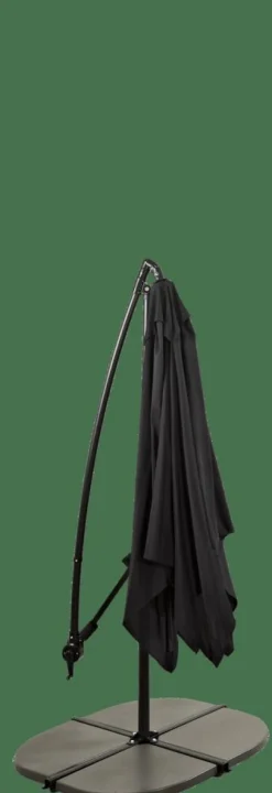 Parasols^CASA FIJI Parasol Déporté Sans Pied De Parasol Noir