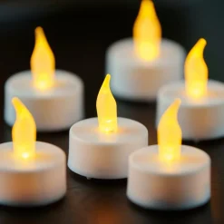 Bougies^CASA FLAME Bougies Maxi Chauffe-plat Blanc