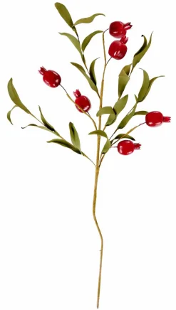 Branches Artificielles^CASA FOAM Branches D'églantier Rouge