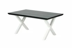Tables De Jardin^CASA FORMAX Table De Jardin Avec Pieds X Noir/blanc