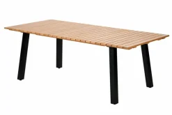 Tables De Jardin^CASA FORMAX Table De Jardin Avec Pieds Natural/noir