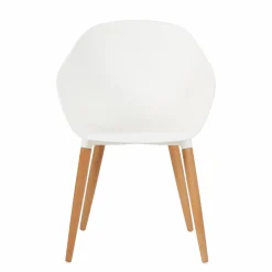 Chaises De Salle À Manger|Chaises De Jardin^CASA FRIDA / FRAY Set De 4 Pieds Teck Naturel