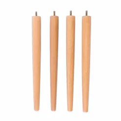 Chaises De Salle À Manger|Chaises De Jardin^CASA FRIDA / FRAY Set De 4 Pieds Noir Noir