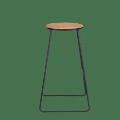 Tabourets De Bar^CASA GIULIA Tabouret De Bar Noir, Naturel