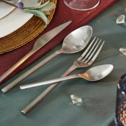 Sets De Table^CASA GLANCE Set De Table Doré