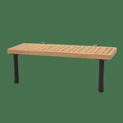 Tables Basses De Jardin|Salon De Jardin^CASA HANNA Lounge Teck Table D'appoint Noir, Naturel