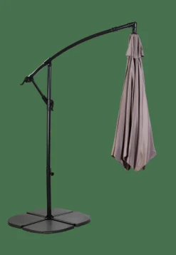 Parasols^CASA HAWAI Parasol Déporté Sans Pied De Parasol Taupe