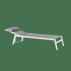 Chaises Longues^CASA HUGO Chaise Longue Blanc, Gris