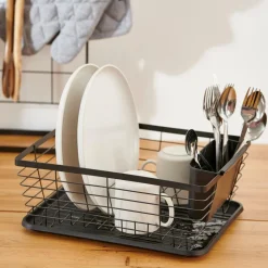Accessoires De Cuisine^CASA INDUSTRIA Égouttoir Pour Vaisselle Noir