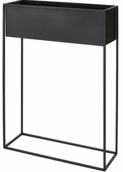 Supports Pour Plantes^CASA LARGO Pot De Fleurs Noir