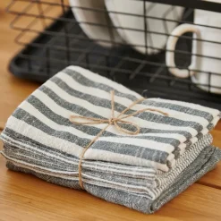 Torchons^CASA LAURENT Torchon Set De 3 Jaune