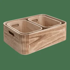 Boîtes De Rangement|Caisses^CASA LIGNO Caisse Naturel