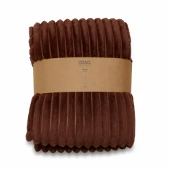 Coussins^CASA LINNE Coussin Brun