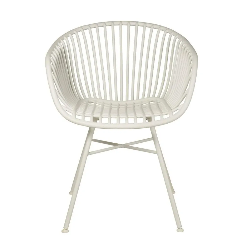 Chaises De Jardin^CASA LOIC Chaise Blanc