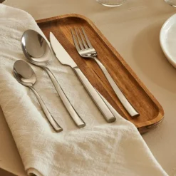 Ménagères^CASA LONDON Couverts 24 Pièces Argent