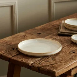 Assiettes^CASA MINERAL MARBLE Assiette Blanc