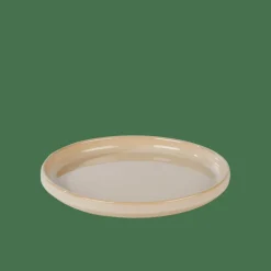 Assiettes^CASA MINERAL SAND Assiette Beige
