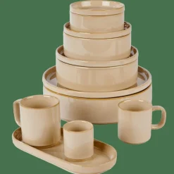Mugs^CASA MINERAL SAND Tasse Expresso 10 CL Beige