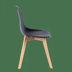 Chaises De Salle À Manger^CASA NEW MATS Chaise De Salle à Manger Noir