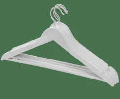 Cintres^CASA NEW WOOD Cintres Set De 5 Blanc