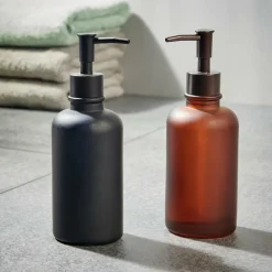 Accessoires Lavabo^CASA OMBRE Distributeur Savon Brun, Brun Foncé